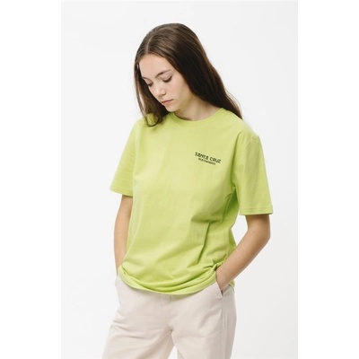 SANTA CRUZ Lucky Cat T-shirt Green Glow