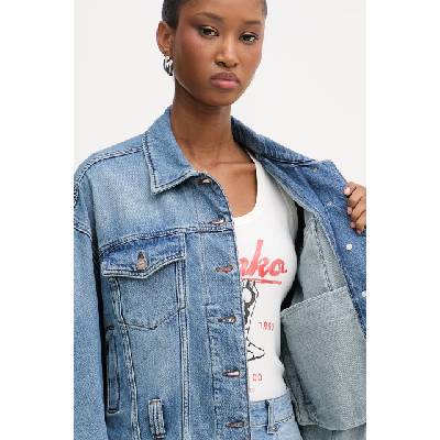 Pinko дънково яке дамско от памук (106389.A341)