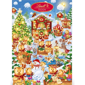 Lindt TEDDY Adventní kalendář Skrytá hra 265g