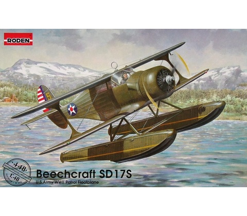 Roden Beechcraft SD17S American Floatplane 1:48