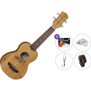 Luna UKE BAMBOO S Standard SET Natural Сопрано укулеле (UKE-BAMBOO-S-STANDARD-SET)