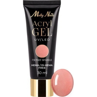 Molly Nails Acrygél Sunset Sparkle 30 ml