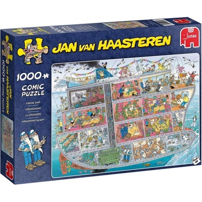 Jumbo Jan Van Haasteren výletní loď 1000 dílků