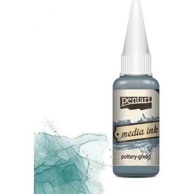 Pentart Alkoholový inkoust 20 ml KORÁLOVÁ MODRÁ – Zboží Dáma