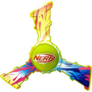 Nerf Dog Color Grip Tri Flyer 20 cm