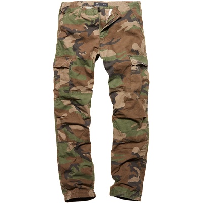 Vintage Industries Tyrone BDU панталони, горски (1032.woodland)