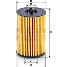 MANN FILTER Olejový filter HU 7020 z