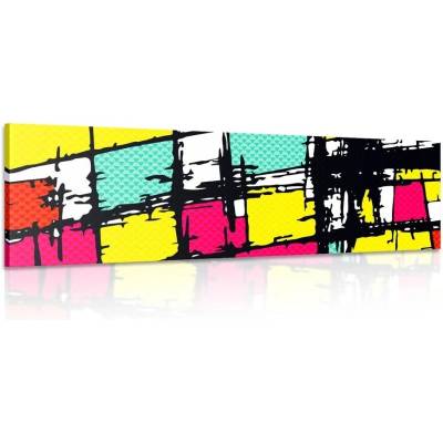 Obraz stylový pop-art - 135x45