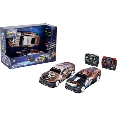 Revell RC Cars Crash Fighter – sada 2 diaľkovo ovládaných áut na súboje