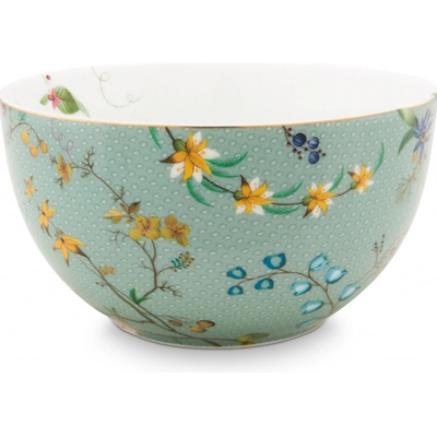 PIP Studio miska Jolie Flowers modrá 12 cm