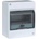 Hager IC2 Switchgear 1x6m n/t, IP40, transparent door VD106TP
