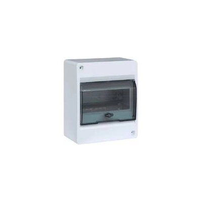 Hager IC2 Switchgear 1x6m n/t, IP40, transparent door VD106TP