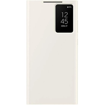 Image 1 of Samsung Оригинален калъф Samsung Clear View Case за Samsung Galaxy S23 Ultra - Cream, EF-ZS918CUE