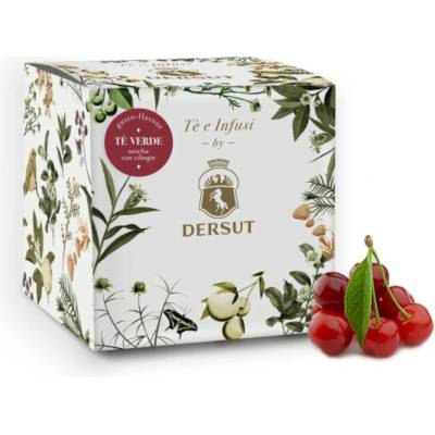 Dersut Caffe Zelený čaj Sencha s třešněmi 15 ks