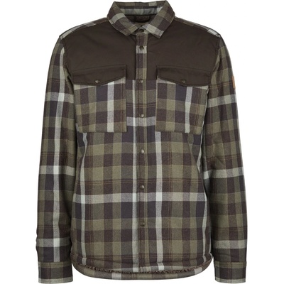 Härkila Мъжка риза с копчета Härkila Asmund Insulated Wool Shirt Jacket Shirt - Willow Green / Phantom (033-2307-0112)