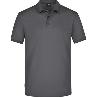 James & Nicholson pánská polokošile JN710 Graphite Solid