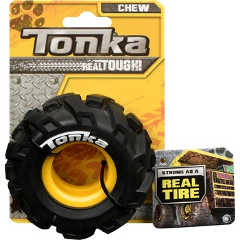 TONKA Seismic Tread Tire for Dogs-Мега здрава играчка от каучук и гума за автомобили