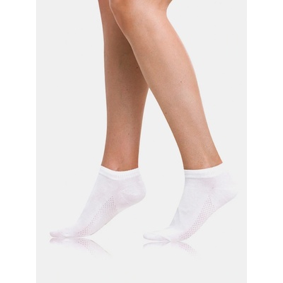 Bellinda dámské kotníkové ponožky BAMBUS AIR LADIES IN-SHOE SOCKS bílá
