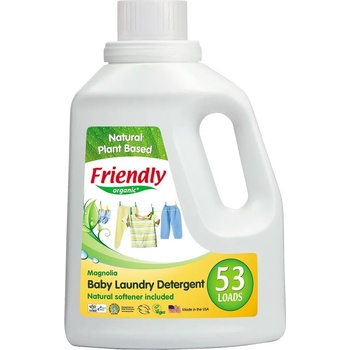 Friendly Organic Концентриран гел за пране с омекотител - магнолия, 1.57л (fr.00591)