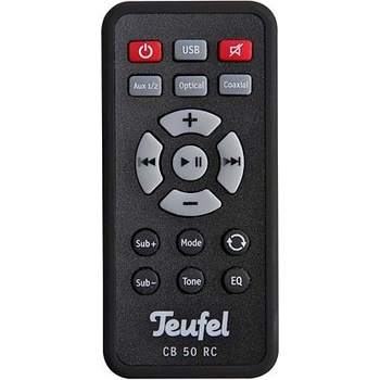 GENERAL TEUFEL CB50RC, Cinebar 50 - дистанционно управление дубликат (CB50RC, Cinebar 50)