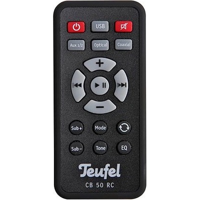 GENERAL TEUFEL CB50RC, Cinebar 50 - дистанционно управление дубликат (CB50RC, Cinebar 50)