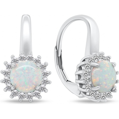 Brilio Silver náušnice EA930W