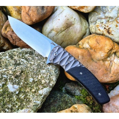 Dachs Knives Gentleman 3 Titan černá/stříbrná