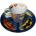 ABYstyle Комплект ABYSTYLE DC COMICS Mirror mug & plate set Logo, Чаша, Подложка с емблеми (MMP002)