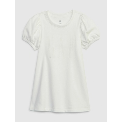 GAP Бебешка рокля с логото на GAP GAP | Byal | Момичешки | 74-80