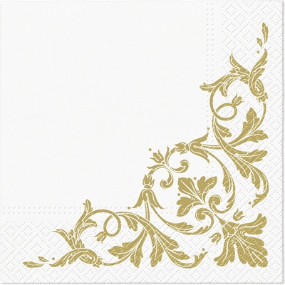 TaT Ubrousky Motif gold 33x33cm