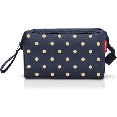 Reisenthel Travelcosmetic kosmetická taštička metallic dots blue