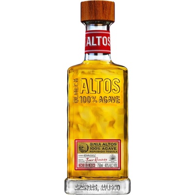 Olmeca Altos Reposado Tequila 38% 0,7 l (holá láhev) – Zboží Dáma