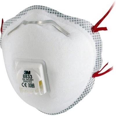 3M respirátor 8833 FFP3 s výdych.ventilom