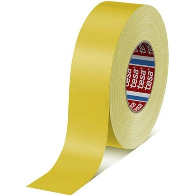 Tesa 4651 Premium Textilná lepiaca páskaa 50 mm x 50 m 310 µm žltá 3 ks