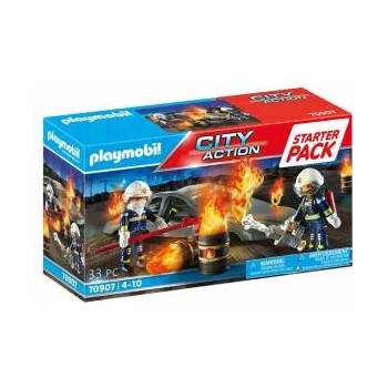 PLAYMOBIL Детски комплект Playmobil, Стартов комплект: Противопожарна тренировка, 2970907