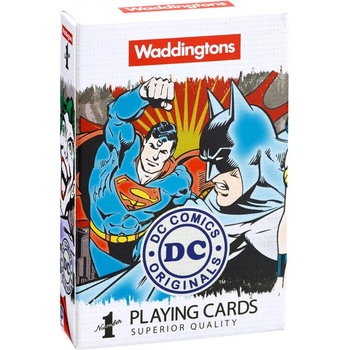 Waddingtons Карти за игра Waddingtons - DC Retro (WM22446)