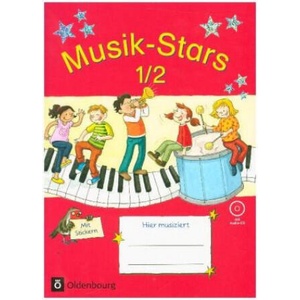 Musik-Stars - Grundwissen 1. /2. Schuljahr - Übungsheft mit Lösungen und Audio-CD | Solveig Wezel (ISBN: 9783637025912)