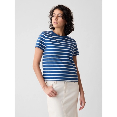 GAP Dámske Pruhované crop tričko 855773 06