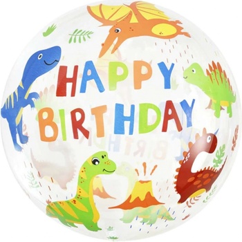 Partypal Balón Happy Birthday Dinosaurus 45 cm