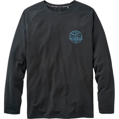 Passenger Мъжка риза с копчета Passenger 365 Recycled Active Shirt - Badge Khaki (033-2661-0213)