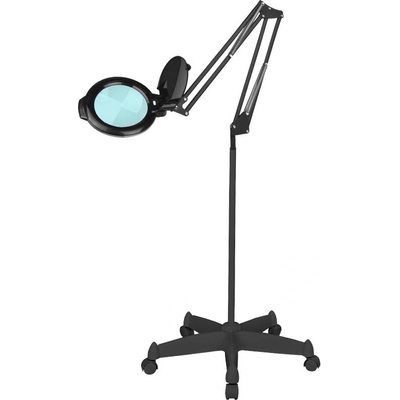 BeautyOne ML6 LED Black Kosmetická lampa s lupou se stojanem Ø 15 cm čočka / 10W / 5 dioptrií – Zbozi.Blesk.cz