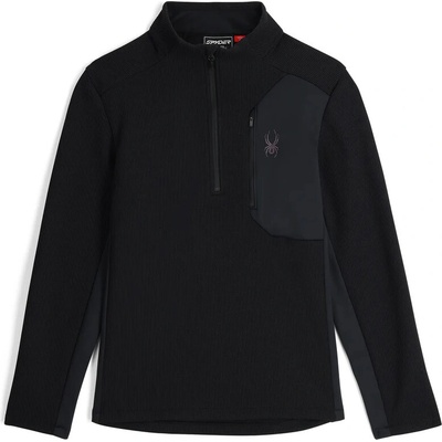 Spyder pánsky funkčný sveter BANDIT 1/2 ZIP čierna