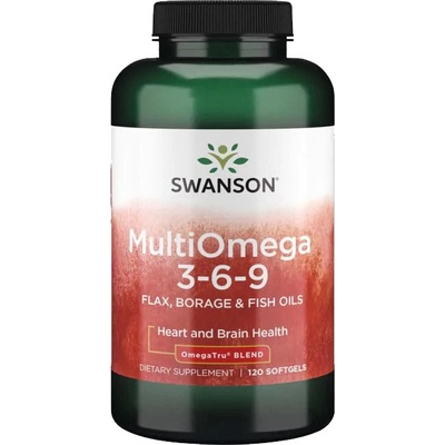 Swanson MultiOmega 3-6-9 120 softgel kapsúl