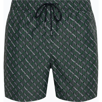 Tommy Hilfiger Мъжки шорти за плуване Tommy Hilfiger Medium Drawstring Print new york geo green