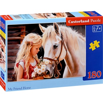 Castorland Пъзел Castorland от 180 части - Конят, мой приятел