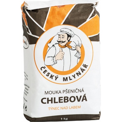 Český mlynář Mouka pšeničná chlebová 1kg
