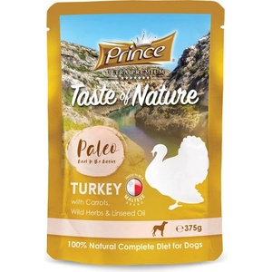 Petnutrition Пауч за кучета с пуешко и моркови paleo turkey w/carrots 375g