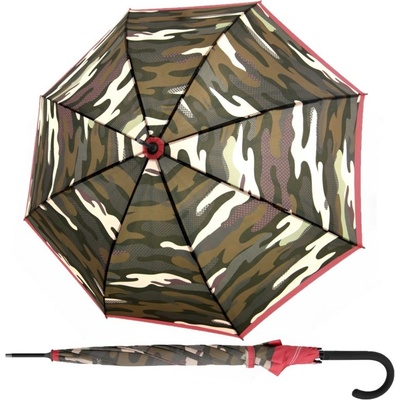 Doppler Fiber Flex AC Camoustripe dámský holový vystřelovací deštník