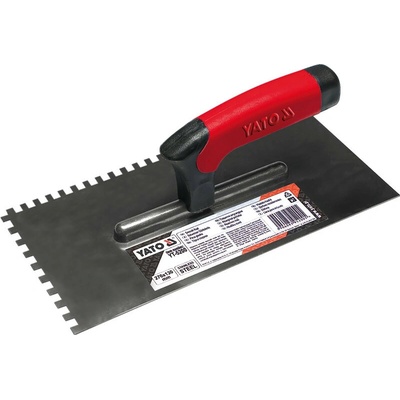 YATO Hrebienok na špachtľu 130 x 270 mm inox 10 x 10 mm