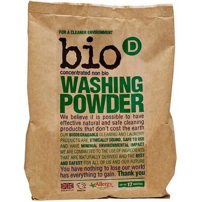 Bio-D Prací prášek Hypoalergenní Univerzální Ekologický pro alergiky 1 kg